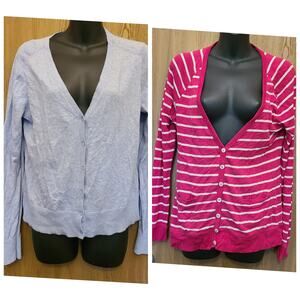 Womans light weight cardigan lot size M 100% cotton
